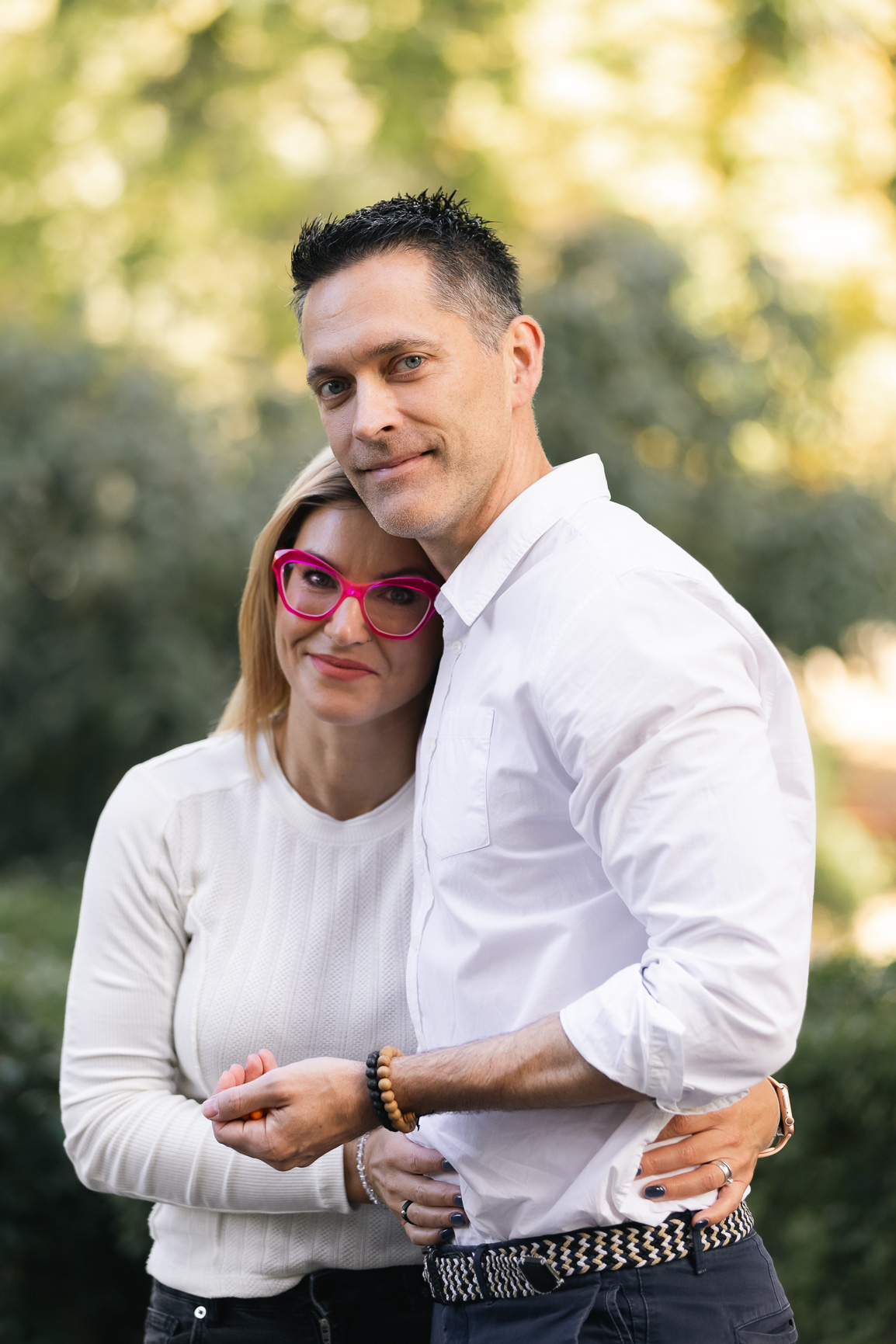 családi fotók természetes fényben