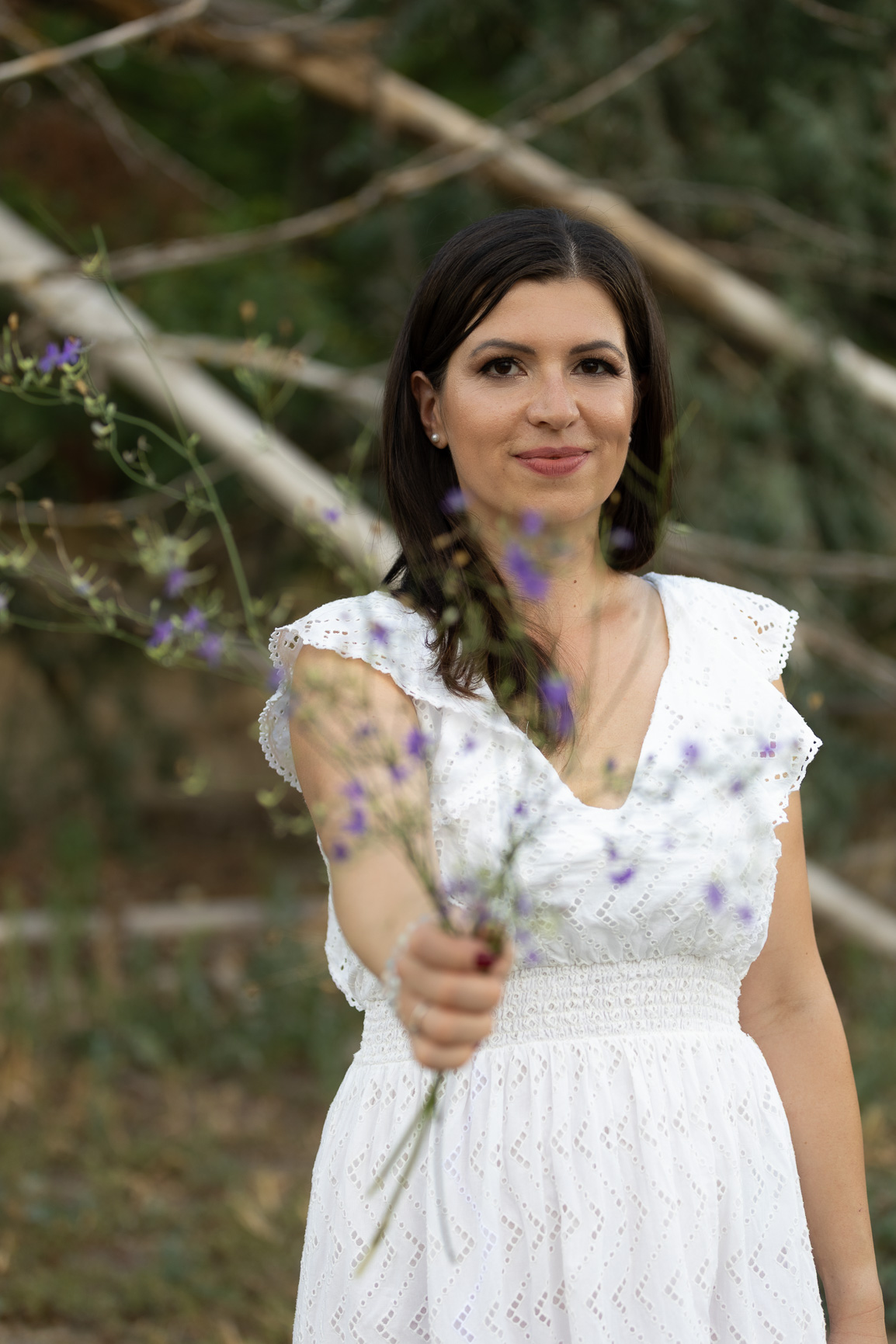 portré természetes fényben